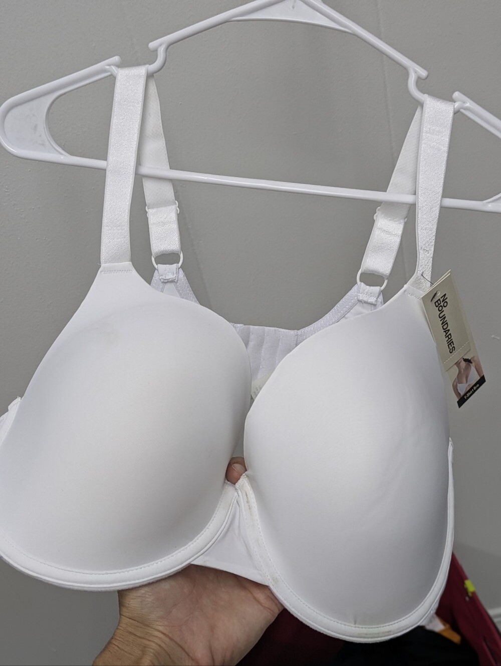 42C White Bra